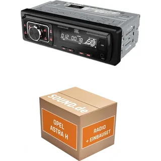 JUST SOUND best choice for caraudio Autoradio Einbaupaket JBL Celebrity 150 passend für Opel Astra H | Bluetooth USB