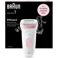 Braun Silk-épil 7 7-000 weiß/rosa