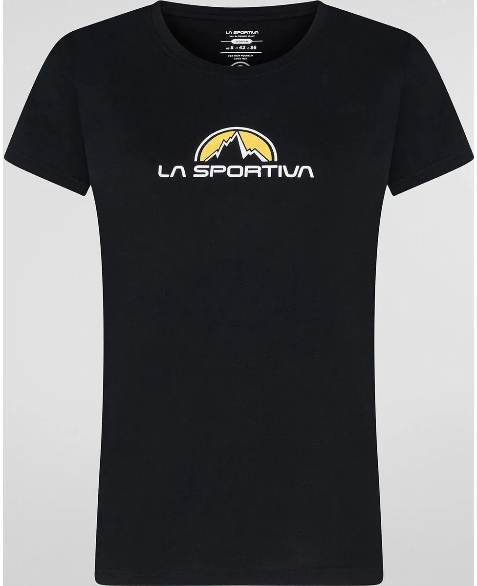 La Sportiva Brand Tee Women black (K00K00) 2XS