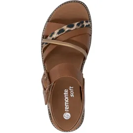remonte Riemchensandale Damen Braun 38