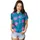 King Kameha Hawaii-Bluse Palmshadow Dunkel-Grün-Pink XL