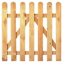 Tetzner & Jentzsch Gartentor 100 x 80 cm Grün/Holz