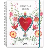 Grätz Verlag Taschenkalender Liebe das Leben 2026