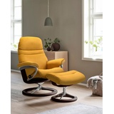 Stressless Stressless® Relaxsessel »Sunrise«, mit Signature Base, Größe S, Gestell Braun gelb