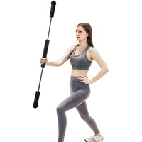 YADLCR Fitness Schwingstab für Ganzkörpertraining, 2 in 1 Übung Fitness Swingstick für Vibrationstraining & Tiefenmuskulatur, Flexible Heimfitnessgeräte