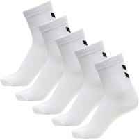 hummel hmlMAKE MY DAY Sock 5-pack - Weiß - 28-31