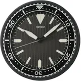 Seiko Wanduhr Kunststoff schwarz QXA791K