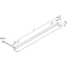 Hera LED-Unterbauleuchte 1200mm nws 61001427403