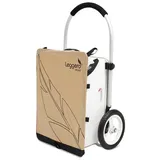Leggero Trolley Max beige/marine