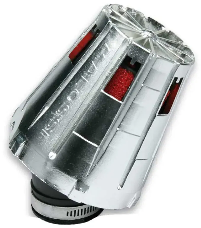 Malossi E5 Phbl 20- 25mm Runner Fx Luftfilter - Chrome - One Size