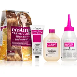 L’Oréal Paris Casting Creme Gloss Haarfarbe Farbton 734 Golden Honey