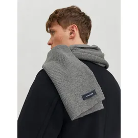 JACK & JONES Herren Schal JJDNA KNIT SCARF NOOS, Grau