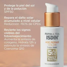 Isdin Fotoprotector Fusion Water Magic Repair LSF 50 50 ml