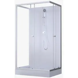 Marwell Komplettdusche White Dream 110 x 80 cm