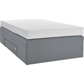 Westfalia Schlafkomfort Boxspringbett 120 x 200 cm Grau