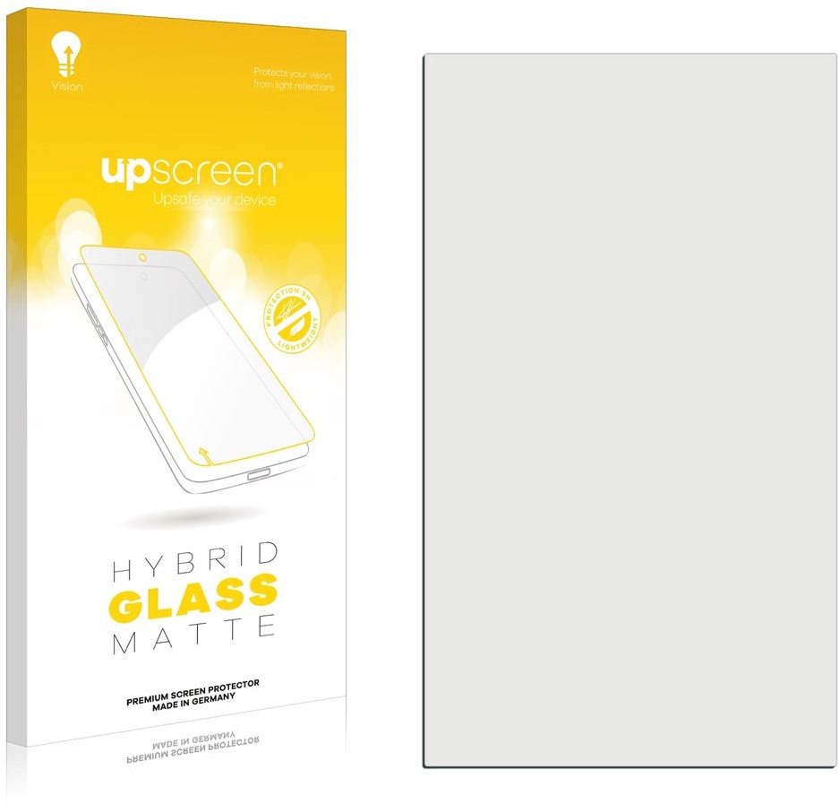 upscreen Flexible Panzerglasfolie für Creality Ender 3 S1 Schutzglas 9H Hybridglas Matt Entspiegelt