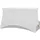 deluke Tischhusse AFAU Weiß 243 x 76 x 74 cm 2er Set