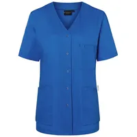 KARLOWSKY Kurzarm Damenkasack Essential - royal blue - 50