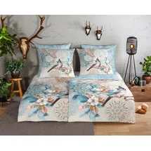 HIP Frior Multi 135x200+80x80 cm - mandalas and a bird - bunt