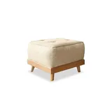 miuform Fußhocker Dazzling Daisy 56 x 42 cm Beige