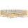 vidaXL 6-tlg. Garten-Lounge-Set mit Creme Kissen Massivholz Kiefer