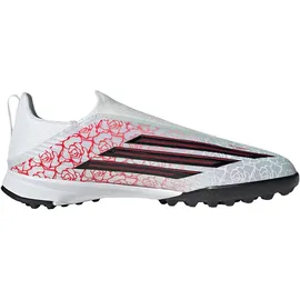 adidas F50 League Laceless TF Kinder Cloud White/Core Black/Lucid Red 29