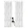 OTTO home Dimona Gardine Schlaufen 140x145 cm weiß/silbergrau 2 St.