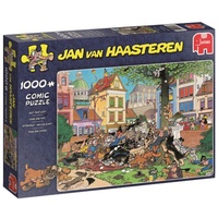 JUMBO Spiele Jumbo 19056 Jan van Haasteren Fang die Katze! 1000 Teile