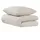 SCHIESSER Lennox Uni Helltaupe 135 x 200 cm + 80 x 80 cm