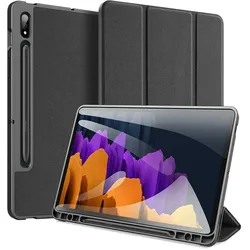Dux Ducis Buch Tasche Hartschale mit Smart Sleep Standfunktion kompatibel mit SAMSUNG GALAXY TAB S8 11" (SM-X700) Tablet Hülle Etui Brieftasche Schutz