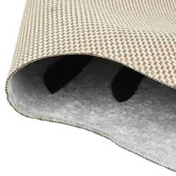 vidaXL Teppich Schwarz Weiß 120x170 cm Zebramuster Waschbar Rutschfest