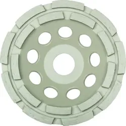 Klingspor DS 600 B Diamantschleifscheiben 125 x 7,2 x 22,23 mm 20 Segmente 7,2 x 5,5 mm 2-Reihig