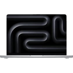 APPLE MacBook Pro (2023), Notebook mit 14 Zoll Display, Apple M3 Chip, 8 GB RAM, 10-Core-GPU, 1 TB SSD, Silber