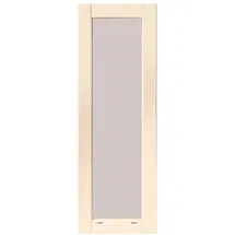 Karibu Fenster für 38 mm Wandstärke 60 x 169,5 cm Weiß