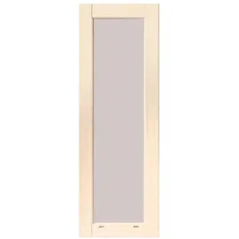 Karibu Fenster für 38 mm Wandstärke 60 x 169,5 cm Weiß