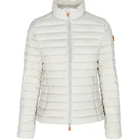 Save The Duck Slim Fit Steppjacke mit gefüttertem Stehkragen Modell 'Carly', Beige, L