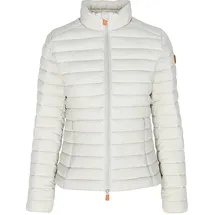 Save The Duck Slim Fit Steppjacke mit gefüttertem Stehkragen Modell 'Carly', Beige, L