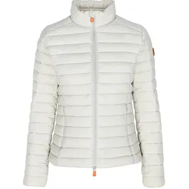 Save The Duck Slim Fit Steppjacke mit gefüttertem Stehkragen Modell 'Carly', Beige, L