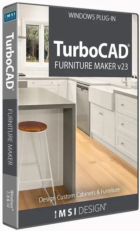 TurboCAD Furniture Maker v23