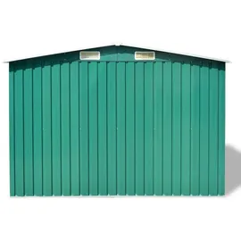 vidaXL Gartenschuppen 257 x 205 x 178 cm grün