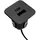 Kalb Einbau USB Schnell-Ladehub 2 in 1 USB A USB C für Möbel und Tischplatten 12V 5V/3A 9V/2,2A max 20W Schwarz