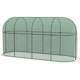 Outsunny Vogelschutznetz Stahl,