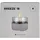 Kleining Tischfeuer BREEZE 18 Edelstahl 20 x 18 x 18 cm grau