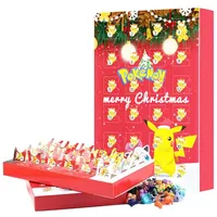 POKEMON JUEGO DE CARTAS Adventskalender Pokémon Adventskalender 2025 – 24 Figuren, Weihnachtsgeschenk Kinder (1-tlg)