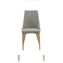 VCM Leone Esszimmerstuhl Hellgrau Eiche dekor.