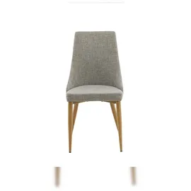 VCM Leone Esszimmerstuhl Hellgrau Eiche dekor.