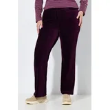 Ulla Popken Cord-Schlupfhose Lila 56