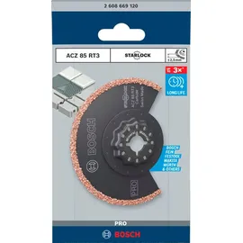 Bosch PRO ACZ 85 RT3 Blatt für Multifunktionswerkzeuge, 85 x 2.5 mm