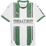 Puma Borussia Mönchengladbach „Home“ Replica with Sponsor Herren Trikot weiß | S