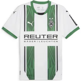 Puma Borussia Mönchengladbach „Home“ Replica with Sponsor Herren Trikot weiß | S